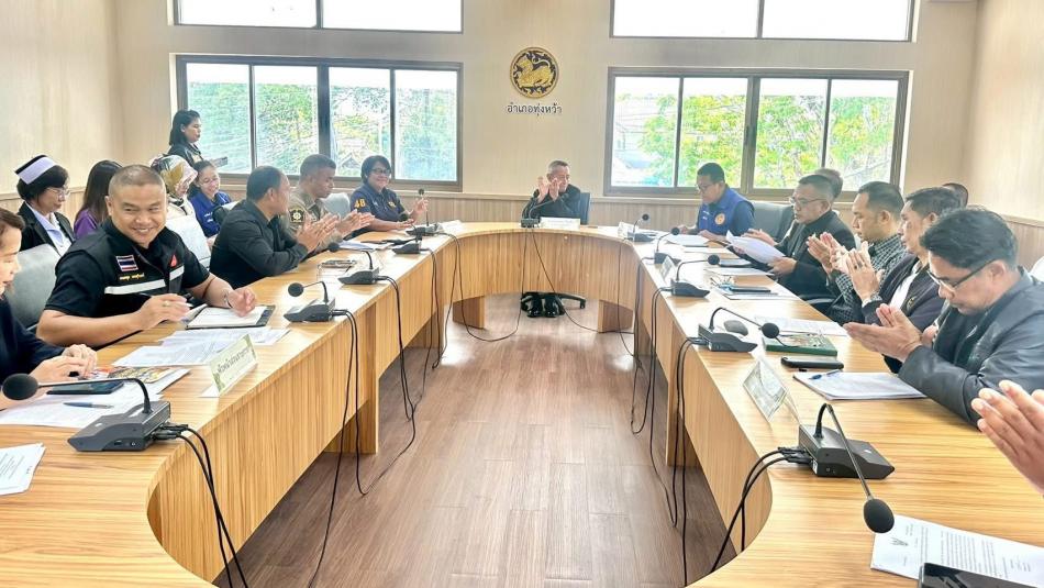 ประชุมหัวหน้าส่วนราชการ ประจำเดือนมีนาคม 2569 เพื่อรับทราบ ข้อราชการสำคัญ และแนวทางการดำเนินงานของส่วนราชการในพื้นที่อำเภอทุ่งหว้า